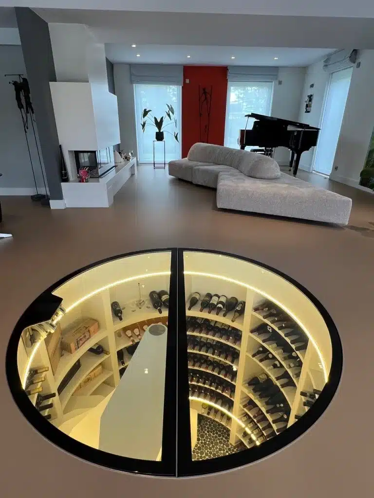 Cave à vin moderne